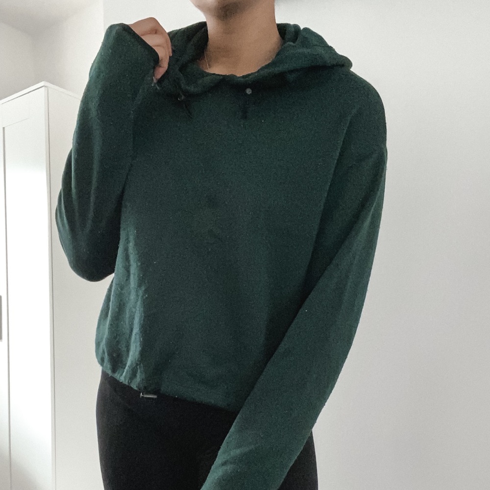 Hunter green hoodie